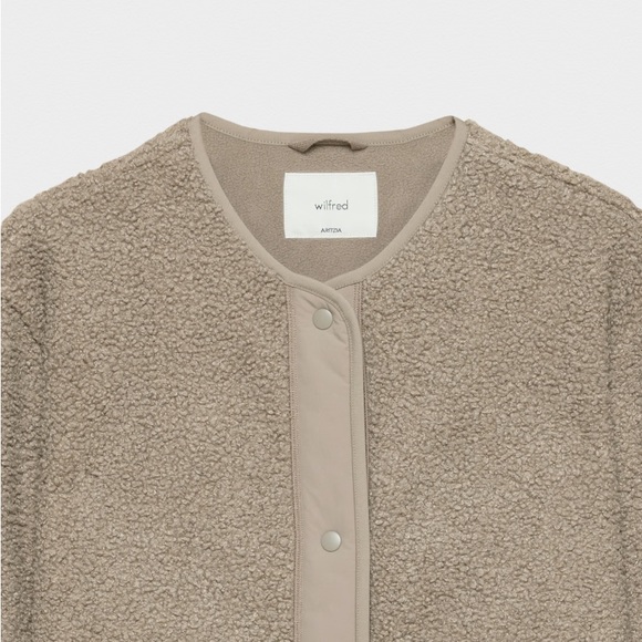 Wilfred Sherpa Long Liner Jacketet - Picture 3 of 14